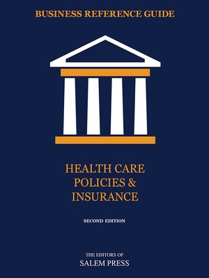 cover image of Health Care Policies & Insurance
